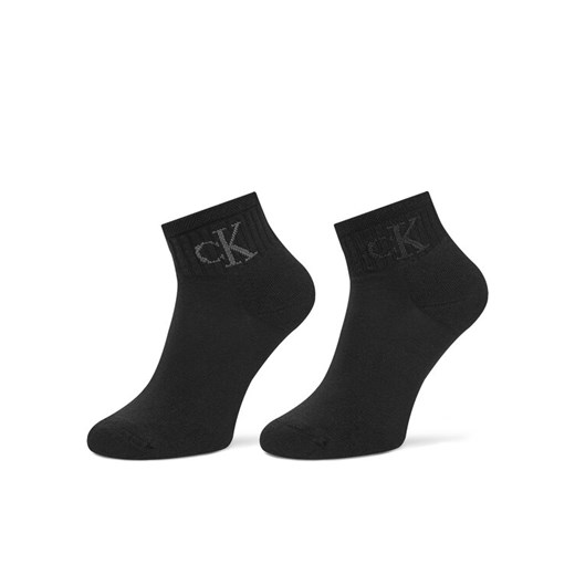 Skarpety krótkie Calvin Klein Jeans 701230599 Czarny ze sklepu eobuwie.pl w kategorii Skarpetki damskie - zdjęcie 186371848