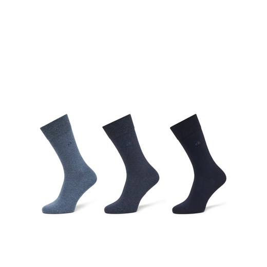 Skarpety długie Calvin Klein 701234208 Granatowy ze sklepu eobuwie.pl w kategorii Skarpetki męskie - zdjęcie 186371886