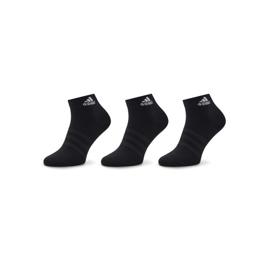 Skarpety krótkie adidas Thin and Light Ankle Socks 3 Pairs IC1282 Czarny ze sklepu eobuwie.pl w kategorii Skarpetki męskie - zdjęcie 186371919
