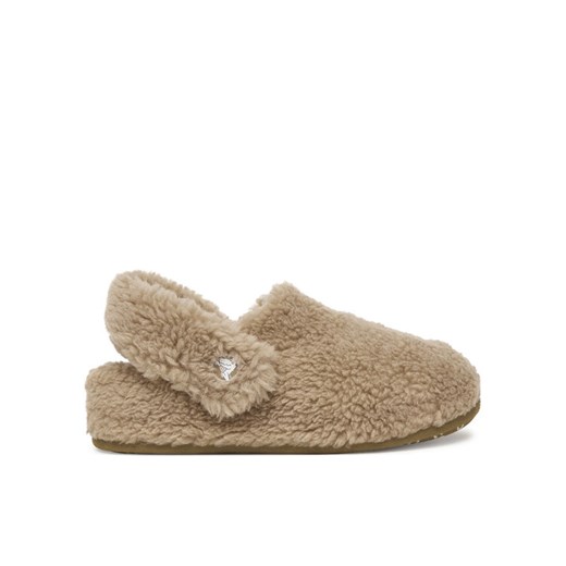 Kapcie Crocs Classic Cozzzy 210856 Beżowy ze sklepu eobuwie.pl w kategorii Kapcie dziecięce - zdjęcie 186371948