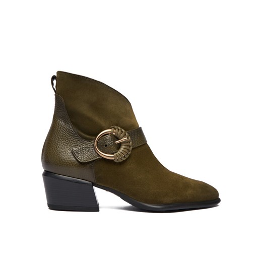 Botki Hispanitas PHI254256 Zielony ze sklepu eobuwie.pl w kategorii Botki - zdjęcie 186371985