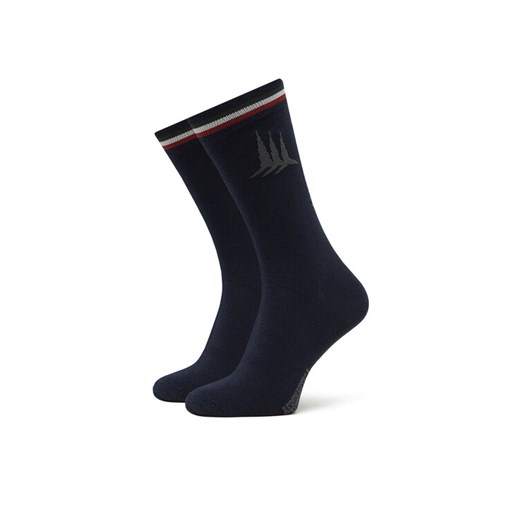 Skarpety długie Aeronautica Militare 251CZ010L499 Granatowy ze sklepu eobuwie.pl w kategorii Skarpetki męskie - zdjęcie 186372137