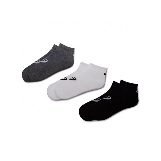 Skarpety krótkie Asics 3PPK Quarter Sock 155205 Szary ze sklepu eobuwie.pl w kategorii Skarpetki damskie - zdjęcie 186372229