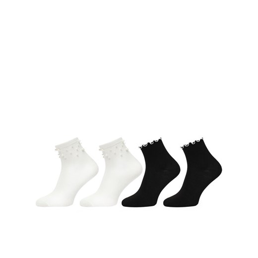 Skarpety długie Aldo Adabridar 13994864 Biały ze sklepu eobuwie.pl w kategorii Skarpetki damskie - zdjęcie 186372349