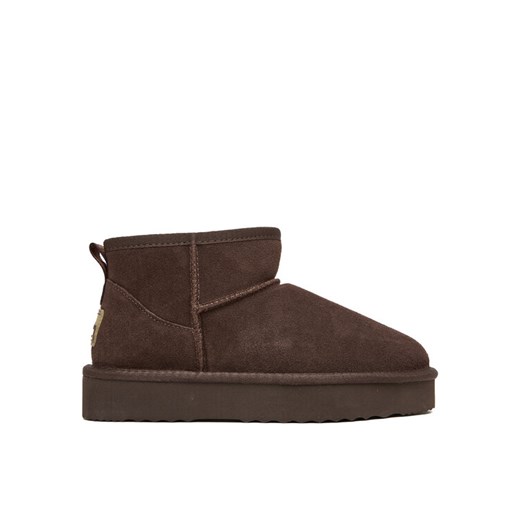 Śniegowce Pepe Jeans Dissy Young W PLS50536 Brązowy ze sklepu eobuwie.pl w kategorii Śniegowce damskie - zdjęcie 186372359