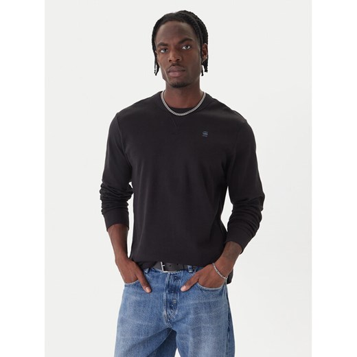 G-Star Raw Longsleeve Nifous D25076-D976 Czarny Regular Fit ze sklepu MODIVO w kategorii T-shirty męskie - zdjęcie 186375459