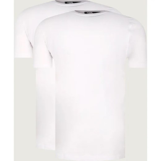 Karl Lagerfeld T-shirt 2-pack | Regular Fit ze sklepu Gomez Fashion Store w kategorii T-shirty męskie - zdjęcie 186376768