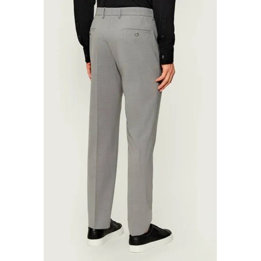 BOSS BLACK Garnitur P-Huge-2Pcs-WG-253 | Slim Fit | z dodatkiem wełny 48 Gomez Fashion Store