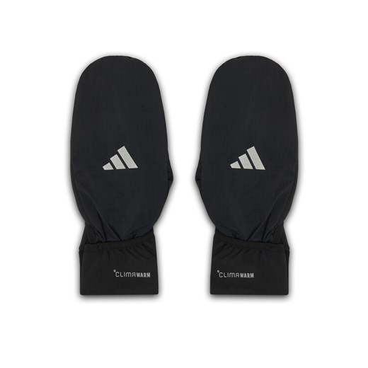 adidas Rękawiczki Running Climawarm JM3078 Czarny ze sklepu MODIVO w kategorii Rękawiczki damskie - zdjęcie 186379086