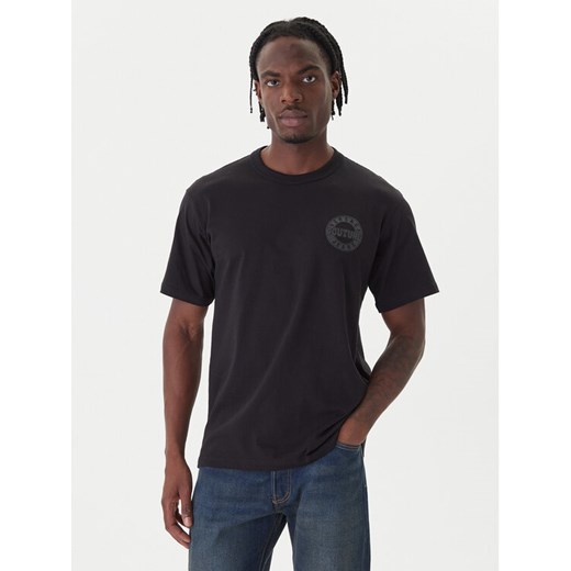 Versace Jeans Couture T-Shirt 79GAHT06 CJ00T Czarny Regular Fit ze sklepu MODIVO w kategorii T-shirty męskie - zdjęcie 186379087