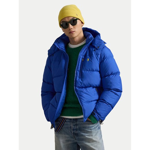 Polo Ralph Lauren Kurtka puchowa 710968278008 Niebieski Regular Fit ze sklepu MODIVO w kategorii Kurtki męskie - zdjęcie 186379128