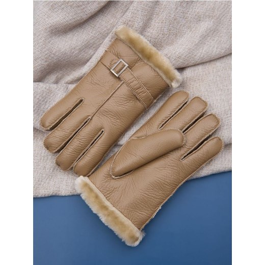 Sinsay - Rękawiczki - beżowy ze sklepu Sinsay w kategorii Rękawiczki męskie - zdjęcie 186380715
