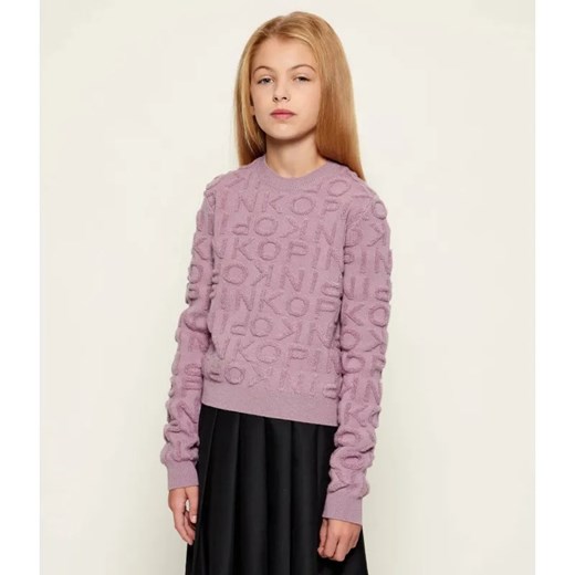 Pinko UP Wełniany sweter | Regular Fit ze sklepu Gomez Fashion Store w kategorii Swetry dziewczęce - zdjęcie 186381315