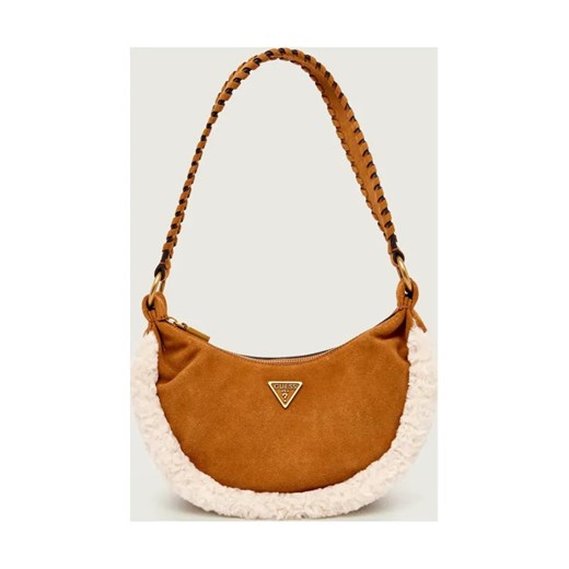 Guess Hobo AMITA |shearling | zamsz ze sklepu Gomez Fashion Store w kategorii Torebki hobo - zdjęcie 186381339