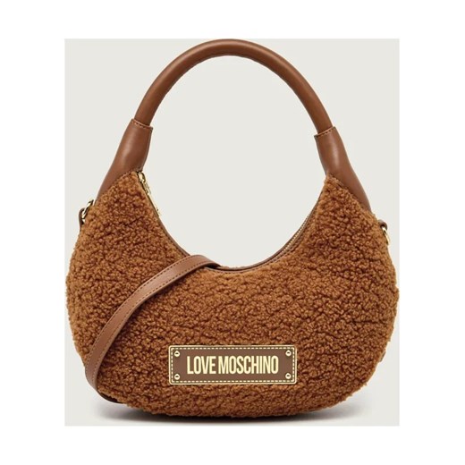 Love Moschino Hobo | shearling ze sklepu Gomez Fashion Store w kategorii Torebki hobo - zdjęcie 186381377