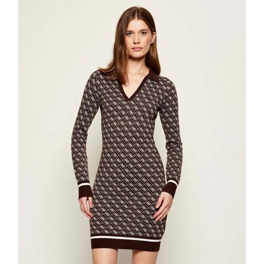 GUESS Sukienka AUBREY | z dodatkiem wełny ze sklepu Gomez Fashion Store w kategorii Sukienki - zdjęcie 186381559