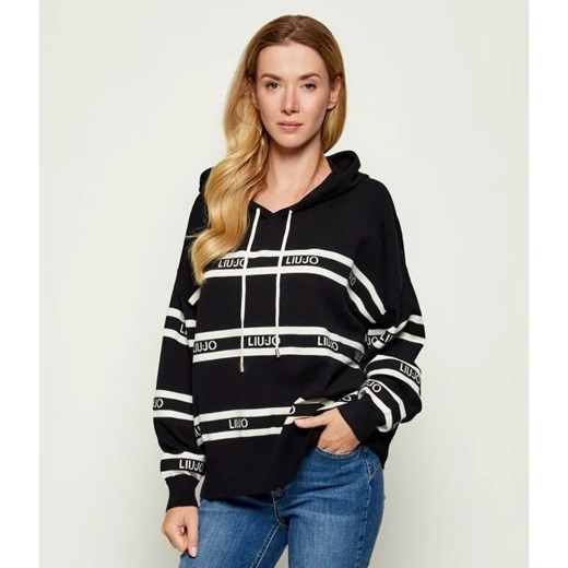 Liu Jo Sport Sweter | Relaxed fit ze sklepu Gomez Fashion Store w kategorii Swetry damskie - zdjęcie 186381579