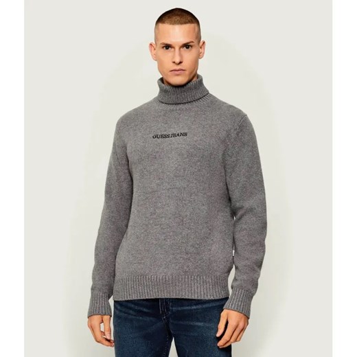 Guess Jeans Golf | z dodatkiem wełny ze sklepu Gomez Fashion Store w kategorii Swetry męskie - zdjęcie 186381618