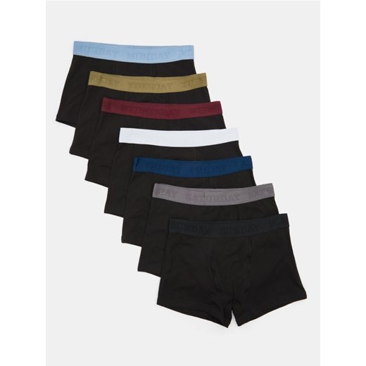 Sinsay - Bokserki Classic 7 pack - wielobarwny Sinsay XS Sinsay