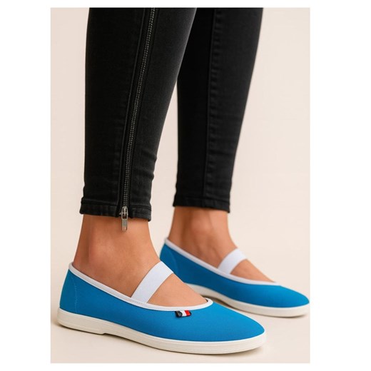 Damskie tenisówki czeszki Niebieskie /F1-1 7791 S098/ ze sklepu Pantofelek24.pl w kategorii Trampki damskie - zdjęcie 186384829