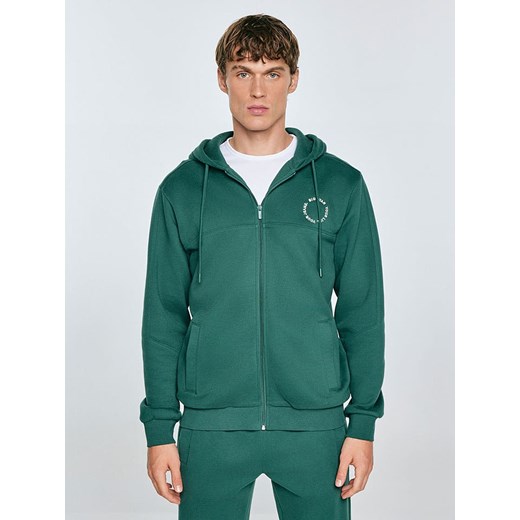 BIG STAR Bluza &quot;Ajron&quot; w kolorze zielonym L Limango Polska wyprzedaż