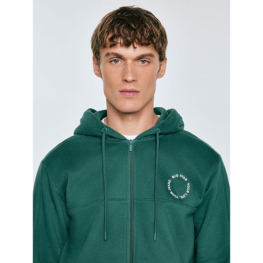 BIG STAR Bluza &quot;Ajron&quot; w kolorze zielonym L okazyjna cena Limango Polska