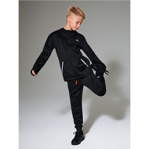 Sinsay - Bluza z kapturem Active - czarny - id: 025GA-99X - marki Sinsay - 186385727 Sinsay - Bluza z kapturem Active - czarny ze sklepu Sinsay w kategorii Bluzy chłopięce - zdjęcie 186385727