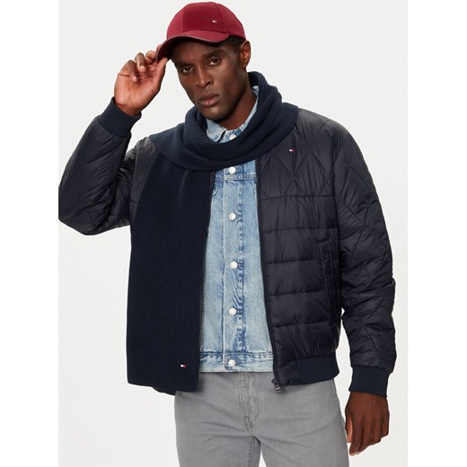 Tommy Hilfiger Szalik Flag AM0AM12847 Granatowy ze sklepu MODIVO w kategorii Szaliki męskie - zdjęcie 186387498