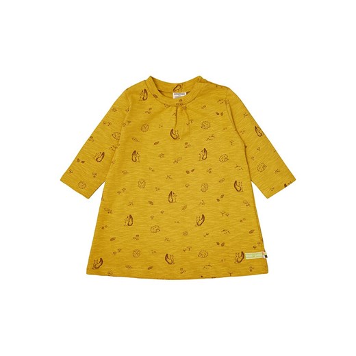 loud + proud Sukienka w kolorze musztardowym - id: 16604429 - marki Limango Polska - 186387525 loud + proud Sukienka w kolorze musztardowym ze sklepu Limango Polska w kategorii Sukienki dziewczęce - zdjęcie 186387525