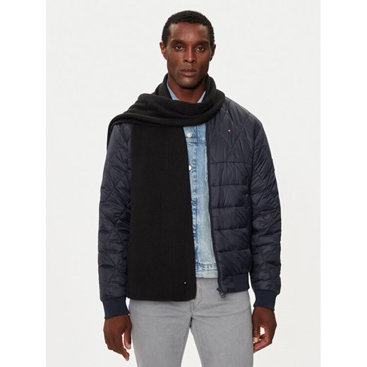 Tommy Hilfiger Szalik Flag AM0AM12847 Czarny ze sklepu MODIVO w kategorii Szaliki męskie - zdjęcie 186387585