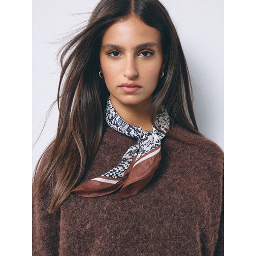 Mohito - Apaszka z dodatkiem jedwabiu - wielobarwny ze sklepu Mohito w kategorii Szaliki i chusty damskie - zdjęcie 186387867