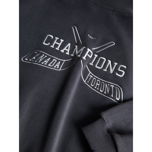 Reserved - Bawełniana bluza - ciemnoszary Reserved 140 (9 lat) Reserved