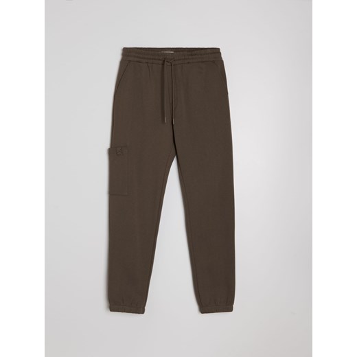 Sinsay - Spodnie jogger - brązowy Sinsay S Sinsay