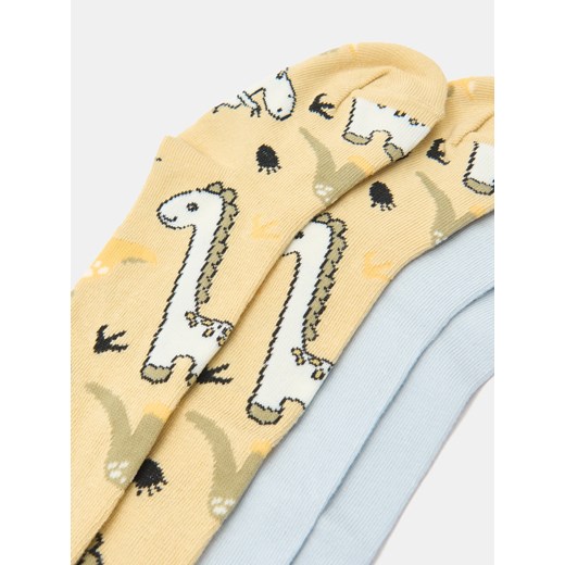 Sinsay - Rajstopy 2 pack - błękitny Sinsay 80/86 Sinsay