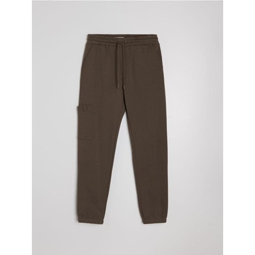 Sinsay - Spodnie jogger - brązowy Sinsay S Sinsay