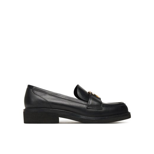 Loafersy Guess FLPSHU LEA14 Czarny ze sklepu eobuwie.pl w kategorii Lordsy damskie - zdjęcie 186389235
