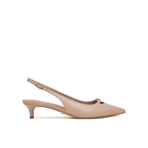Guess Czółenka FLTJES LEA05 Beżowy ze sklepu MODIVO w kategorii Czółenka - zdjęcie 186389379