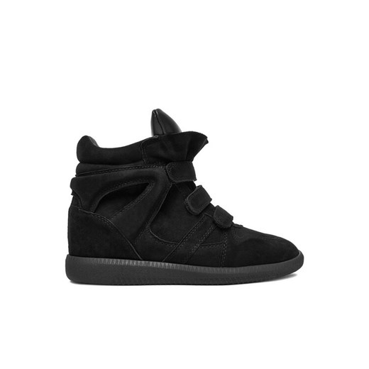 Badura Sneakersy EO-IVI-LT1885-2N Czarny ze sklepu MODIVO w kategorii Buty sportowe damskie - zdjęcie 186389435