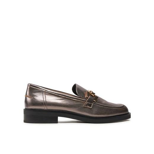 Loafersy Caprice 9-24200-41 Srebrny ze sklepu eobuwie.pl w kategorii Lordsy damskie - zdjęcie 186393486