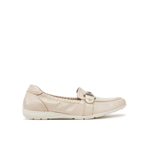 Loafersy Caprice 9-24650-42 Beżowy ze sklepu eobuwie.pl w kategorii Lordsy damskie - zdjęcie 186393525