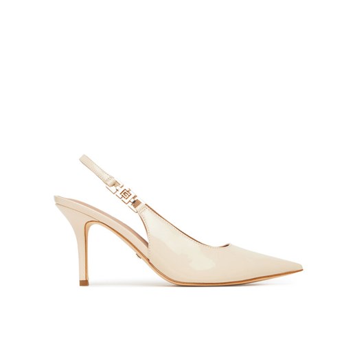 Szpilki Guess FLTNS5 PAF05 Beżowy ze sklepu eobuwie.pl w kategorii Czółenka - zdjęcie 186393559