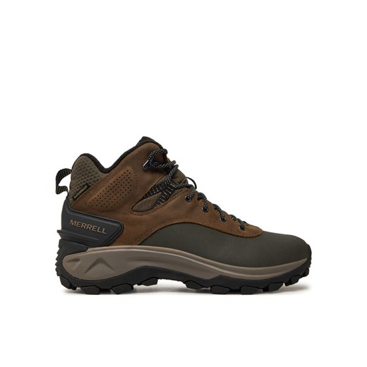 Merrell Trekkingi Thermo Kiruna 2 Mid Wp J037241 Brązowy ze sklepu MODIVO w kategorii Buty trekkingowe męskie - zdjęcie 186394218