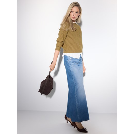 Mohito - Jeansy wide leg - niebieski ze sklepu Mohito w kategorii Jeansy damskie - zdjęcie 186394786