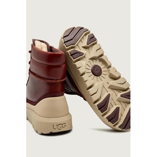 UGG Skórzane buty wysokie M NEUMEL HIGH WEATHER HYBRID | z dodatkiem wełny 40 Gomez Fashion Store