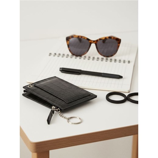 Sinsay - Portfel na karty - czarny ze sklepu Sinsay w kategorii Breloki - zdjęcie 186398987