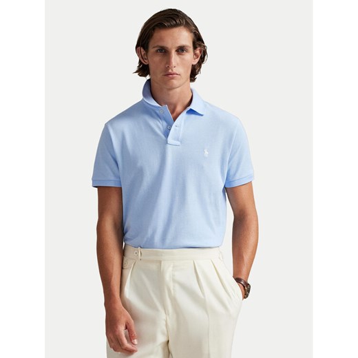 Polo Ralph Lauren Polo Core Replen 710782592 Niebieski Custom Slim Fit Polo Ralph Lauren XXL MODIVO