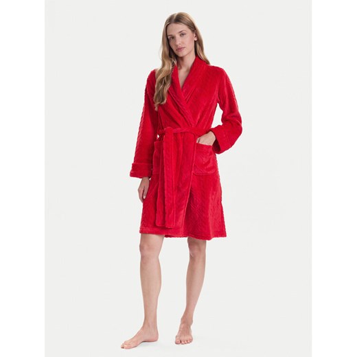 LAUREN RALPH LAUREN Szlafrok ILN42455F Czerwony ze sklepu MODIVO w kategorii Szlafroki damskie - zdjęcie 186399069