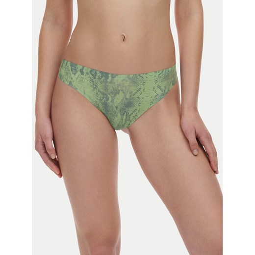 Chantelle Stringi Soft Stretch C11D90 Zielony - id: 0000304178061 - marki Chantelle - 186399146 Chantelle Stringi Soft Stretch C11D90 Zielony ze sklepu MODIVO w kategorii Majtki damskie - zdjęcie 186399146