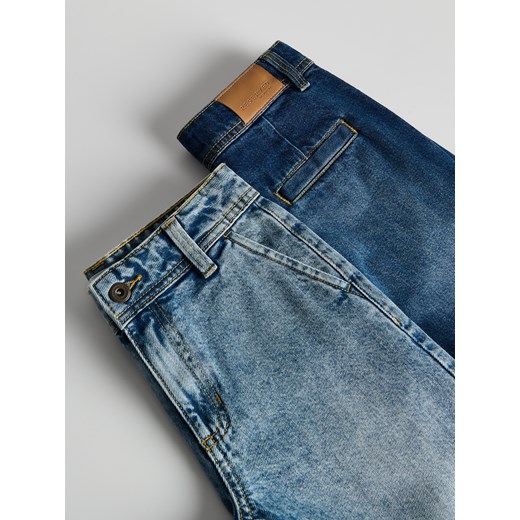 Reserved - Jeansy Carrot - niebieski ze sklepu Reserved w kategorii Spodnie chłopięce - zdjęcie 186400769