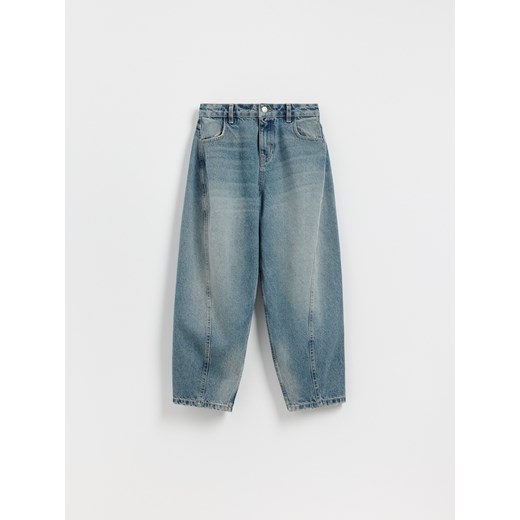 Reserved - Jeansy baggy - niebieski Reserved 116 (5-6 lat) wyprzedaż Reserved